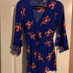 Express Blue Romper
